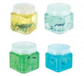 12 Spider oder Alien Jelly Töpfe 5,5 cm