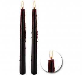 2 Velas Sangrantes de 2,5x25 cm