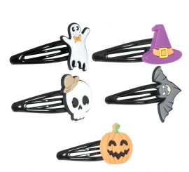 5 grampos de cabelo de Halloween 5 grampos de cabelo de Halloween