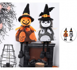 20cm Pumpkin and Nightmare Doll Ornament. Assorted models.