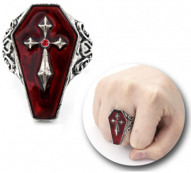 Coffin Cross Ring