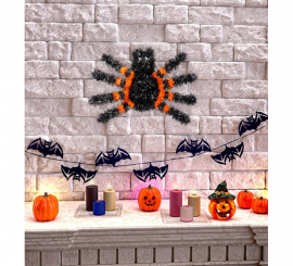 Glitzerspinne 34x23 cm