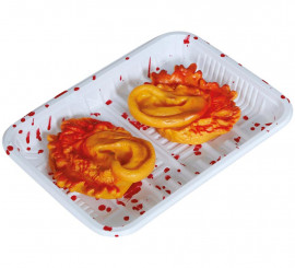 Tray with 2 Ears, 18x13 cm.