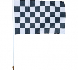 Bandera a Cuadros de 45x30 cm