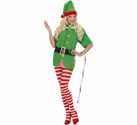 Bastón de Navidad imitación Caramelo de plástico de 82 cm