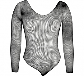 Body negro con Pedrería para mujer