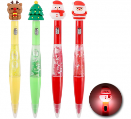 Bolígrafo de Navidad con Luz modelos surtidos