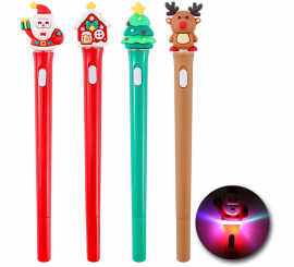 Bolígrafo de Navidad con Luz modelos surtidos