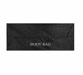Bolsa Morgue preta com fecho Bolsa Morgue preta com fecho