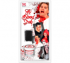 Frasco de sangue de 28,4g com esponja Frasco de sangue de 28,4g com esponja