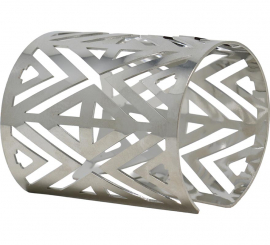 Brazalete Futurista plateado