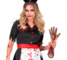 Braço ensanguentado amputado 41 cm