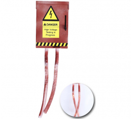 High Voltage Box with Light, Sound and Movement 27x10x55