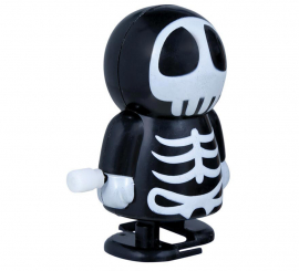 Caixa com 12 figuras de múmias e esqueletos em uma corda de 5,5 cm Caixa com 12 figuras de múmias e esqueletos em uma corda de 5,5 cm