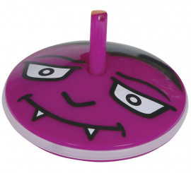 Caixa de 24 piões iluminados sortidos de 6 cm