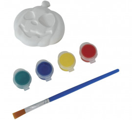 Abóbora Branca para Pintar 6 cm Abóbora Branca para Pintar 6 cm