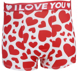 Calzoncillos I Love You para hombre