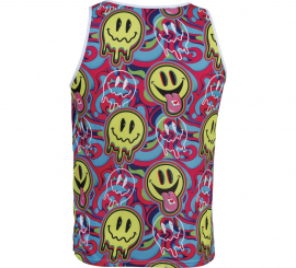 Camiseta de Tirantes Psicodélica Smile para hombre