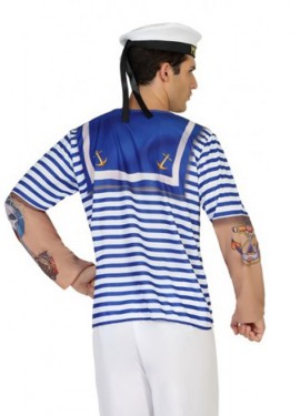 Camiseta disfraz de Marinero para hombre