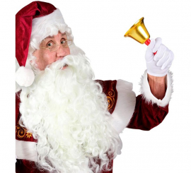 Campana de Papá Noel de 15 cm