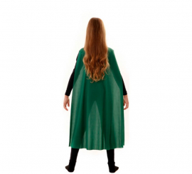 Manto de Super-herói Criança Verde 90 cm