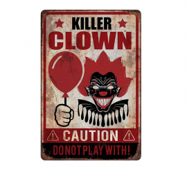 Poster 'Killer Clown' 24X36 cm