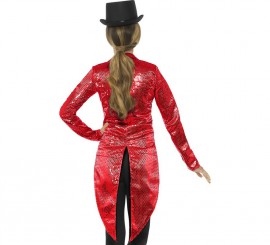 Red jacket with sequins for women Red jacket with sequins for women