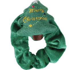 Christmas Tree Scrunchie