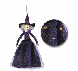 Witch Pendant with Light 48 cm