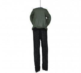 Pingente Caveira com Cabeça nas Mãos com Luz, Som e Movimento 145 cm Pingente Caveira com Cabeça nas Mãos com Luz, Som e Movimento 145 cm
