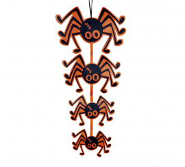 Pingente de aranha de feltro em 3 cores sortidas Pingente de aranha de feltro em 3 cores sortidas