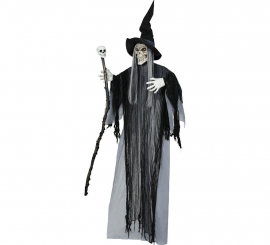 180cm Witch Pendant with Sound and Motion Light