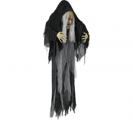 Witch Pendant with Light, Sound and Movement 120 cm