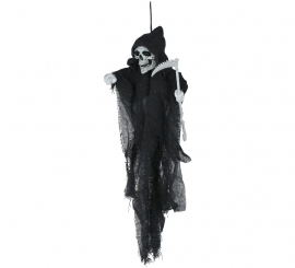 50cm Skeleton with Scythe Pendant