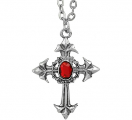 Gothic Cross Pendant Necklace