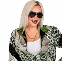 Colar Rapper Dourado de 60 cm Colar Rapper Dourado de 60 cm
