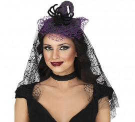 Witch Headband with Veil Witch Headband with Veil