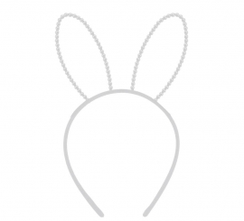 Adult Metallic Bunny Headband