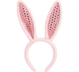 Diadema de Conejita rosa
