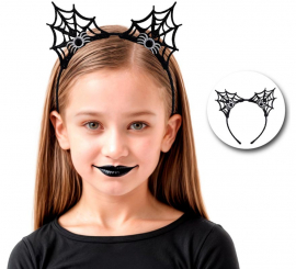 Tiara de teia de aranha infantil Tiara de teia de aranha infantil