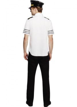 Disfraz Capitán de Avión Comercial Sexy para Hombre