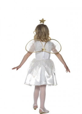 Disfraz de Ángel con Estrella Para niña