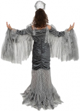 Costume d'ange noir pour filles