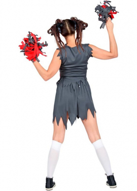 Zombie Cheerleader Costume for Women