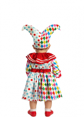 Disfraz de Arlequina Colores para bebé