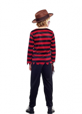 Striped Nightmare Killer Costume for Boys Striped Nightmare Killer Costume for Boys