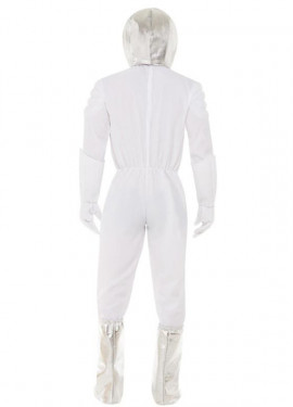 Costume astronauta con razzo gonfiabile adulto vestito spaziale carnevale  festa