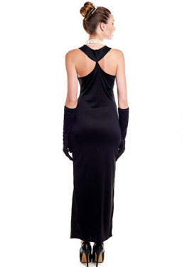 Disfraz de Audrey Hepburn Vestido Negro para mujer