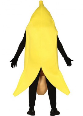 Fato de banana para adulto