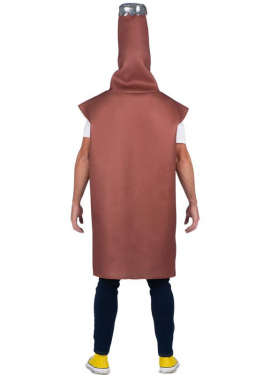 Disfraz de Botellín de Cerveza Wudbeiser para adulto